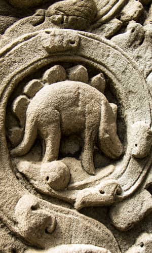 Is the Cambodian Stegosaur-like Carving Another Argument Creationists Should Not Use?